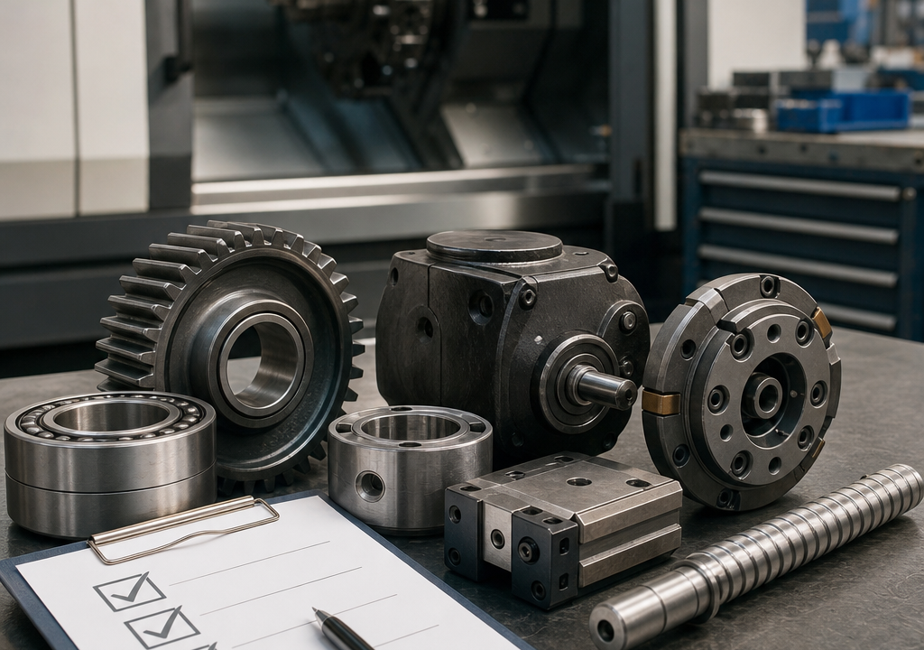 Five checks before ordering machine tool spares